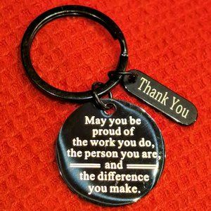 🙃6/$10 Inspirational Keychain